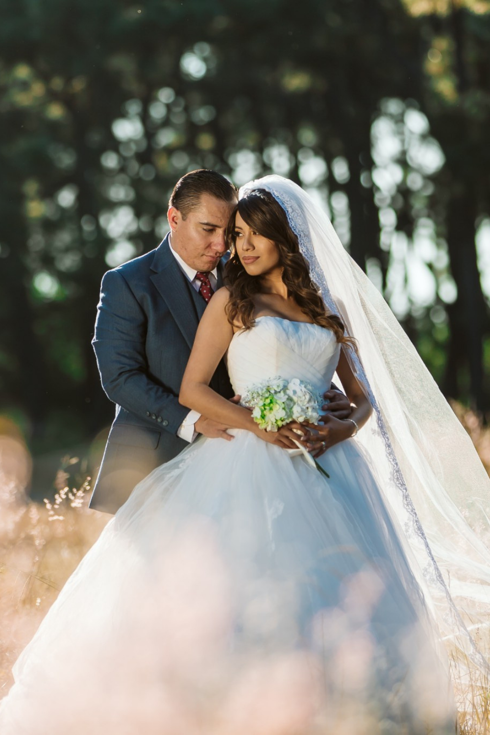 Foto de los novios